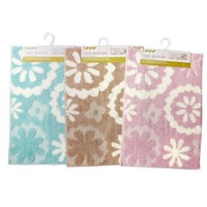 바닥깔게 매트 발매트 사무실매트 플라워 극세사 59000EA 1EA, 본상품