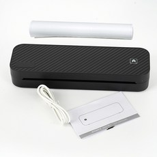 Inkless 휴대용 A4 열전 사 프린터 Bluetooth PDF Excel Word 문서 기계 사무용 종이 롤 홈 스쿨, A4DY, 1개, 2) A4DY