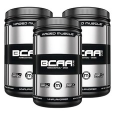 KAGED MUSCLE BCAA 無味無麩質, 3個, 400克