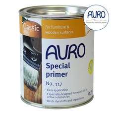AURO No.117 아우로 목재용 스페셜 하도제 0.75L(9m2)_천연하도제_천연프라이머, 단일상품255714 L6, 1개