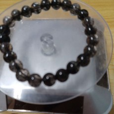 黑閃靈圓珠手串 8mm 簡約時尚設計