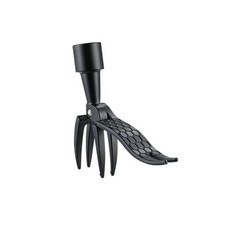 잡초 잡초제거기 호미 제초 잡초제거 갈퀴 농기구 쟁쇠 벌초 제거 다기능 뽑기 친환경 천길 풀러 구부러지지 않는 3 단 스탠딩 수동 삽 정원 뿌리, Head 14x14x3.5cm, 1개