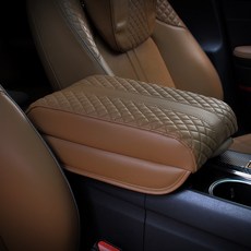 GMZ MOTORS Life Up 原廠配色款 車用扶手箱靠墊, 駝色, 1個