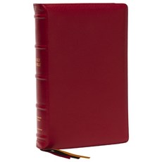 (영문도서) KJV Large Print Single-Column Bible Personal Size with End-Of-Verse Cross References Red Go... Leather, Thomas Nelson, English, 9780785295174