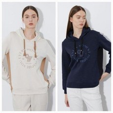 올리비아로렌 MG01 봄 시즌 후드형 티셔츠. VVCAL4S2271