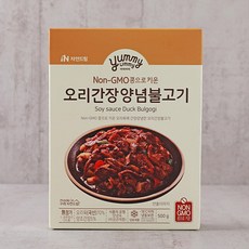 자연드림 오리 간장양념불고기, 500g