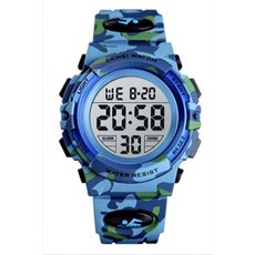 Skmei 時刻美兒童手錶 七彩LED運動電子錶 1548 兒童節生日禮物