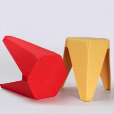 인테리어 스툴 화장대의자 디자인스툴, 쿼드 체어 (블랙)