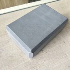 1Pc 요가 블록 폼 운동 벽돌 필라테스 스트레치 물구나무서기 미끄럼 방지 체조, Light grey