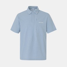 컬럼비아 COLUMBIA 남성 히든 버튼 포켓 카라티셔츠_스카이(C62-YMD615) 380670