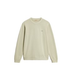 울리치 가먼트 다이 로고 프린트 스웨터