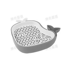 【樂奇嚴選】 蜂巢式貓草盒 貓草DIY 輕鬆上手 3到7天快速養成 貓草盒 無土貓草盒 種貓草盆 貓草水培盒, 1個, 灰色