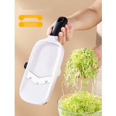 파채칼 양배추슬라이서 파채기계 파절기 탕파절단기, 2. 그린 굵기조절핸드가드