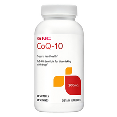 GNC CoQ-10 200mg 소프트젤, 60개입, 1개, 60정