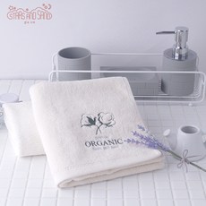 유기농 오가닉 무형광 고급 호텔 목욕 바디 샤워 수건 타올 320g, 오가닉 목욕타올