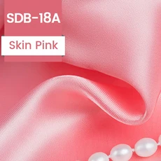 웨딩 드레스에 대 한 폴리 에스터 솔리드 새틴 패브릭의 28 가지 색상 패션 DIY 공예 장식 직물 미터 프로, 17 SDB-18A, 1개