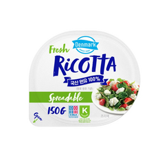 [동원] 덴마크 리코타 레몬 150g x 4개, 동원 덴마크 후레쉬 리코타 레몬 150g x 5 치즈, 5개
