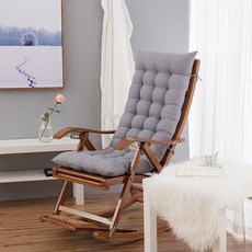 스윙 의자 용 1pcs 두꺼운 쿠션 실내 및 실외 사용에 Rotan 18 9X47 2 인치, YELLOW