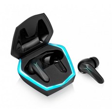 炫光電競無線藍牙耳機，炫光設計，無線連接，電競音質，舒適佩戴，清晰通話, 黑, BTE3905