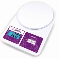 HILAYOKA 電子料理秤 3KG 烘焙測量工具, 1入, TL-301