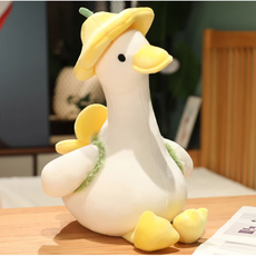 비지케이 대형 애착 오리 인형, 1개, 노란, 30cm