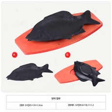 스테이크 철판 접시 업소용 철판구이 레스토랑 바베큐, 1개, AC. 잉어 철판+받침대