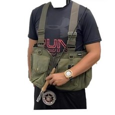 ZEECK MF-X10A 經典款釣魚背心 軍綠色