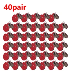 MTB 산악 자전거 브레이크 패드 BB8 NOVELA YINXING BOLIDS FOREVIR 송진 세미 메탈 디스크 부품 10-50 쌍, 05 40pair
