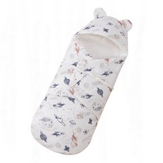 JoyBaby夾棉抱被 秋冬懶人包巾 新生兒睡袋(三層包覆款 新生兒適用)