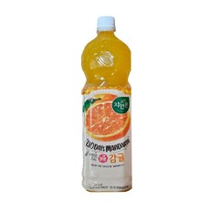 자연은 210일 감귤 주스, 1.5L, 6개
