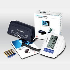 부모님선물 혈압체크 디지털 자동 상박혈압계 자동혈압계 전자혈압계, 1개