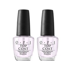 OPI Top Coat 오피아이 탑코트 네일 손톱 매니큐어 광택 보호용 15ml 2팩