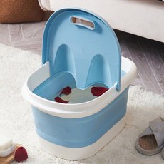 접이식발족욕기 접이식 족욕기, 핑크