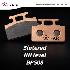 FAR HH等級金屬燒結來令片 煞車皮 DIO/RX110/IRX115/MIO/高手100(前)適用, 1個