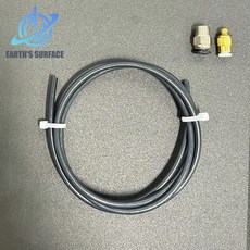 DB-3D 프린터 액세서리 PTFE 튜브 PC4-01 공압 조인트 KJH04-M6 공압 조인트 파이프 커터 PTFE 파이프, 09 Black Connector kit, 1개
