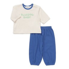 블루독베이비(hu) 26.SS여름신상 IV)소프트7부상하세트 46370-672-01 7부상하복 등원복 실내복 외출복 588915