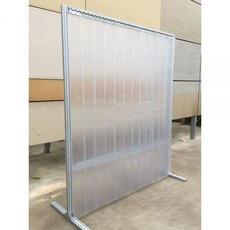 에어컨커튼 중문커튼 냉기보호 복도 실내 튼튼한 도어 프라이버시 에어컨 가려주는 반투명 불투명 2.0 두께