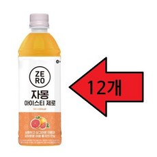맥널티 자몽 아이스티 제로 500ml * 12개