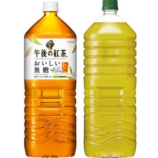 【2종 정리 사】기린 오후의 홍차 맛있는 무당 PET(2L×9개) & 생 5128, 1