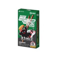KBO X 아몬드 빼빼로 KT 위즈, 37g, 15개