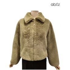 [백화점 홈쇼핑 정품] 에이비에프지 카라넥 퍼 숏 자켓 재킷 APZ4HF02K