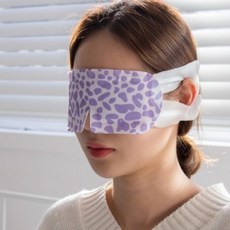 온열 증기 아이 마스크 쿨링 눈 찜질 안대 20분 스팀 수면 여행 휴식 일회용 라벤더향, 1개, 1개입