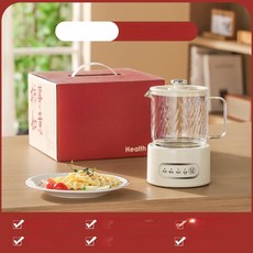 미니 전기 온수기 소형 가정용 온도조절 전기차포트, 600ml 기본판 선물 8시간자동보온, 기본 색상
