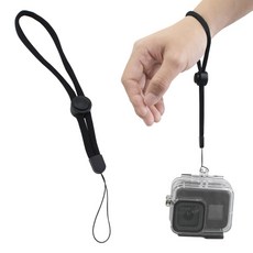 카메라 손목 핸드 스트랩 추락 방지 끈 짐벌 모노포드, 1개
