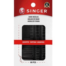 SINGER 07380 다양한 손 바늘 - 사이 셔닐 다너 자수 태피스트리 및 샤프 60개 177110, 1개
