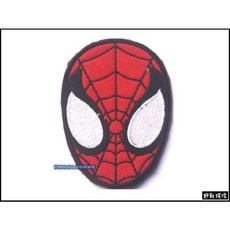 【野戰搖滾-生存遊戲】蜘蛛人造型刺繡臂章 肩章 識別章 生存遊戲裝備, 1個, 蜘蛛人