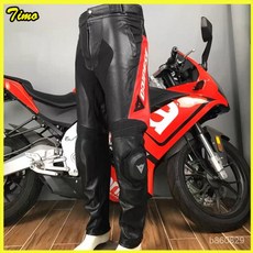 丹尼斯PU皮褲 秋冬騎行防摔防風騎士賽車褲 男女機車外套服