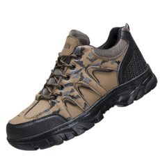 Krismile남성 카무플라주 아웃도어 미끄럼 방지 사계절 등산화+24/4/24