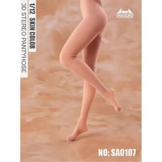 HASUKI 액션 피규어 타이즈 레깅스, G. SA0107 피부 톤