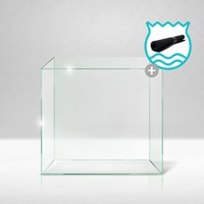 칸후 20큐브 일반어항 20x20x20cm 5T 수족관 미니 큐브어항, 투명, 1개